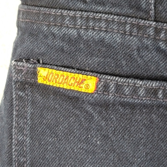 Jordache Dark Blue Wash High Rise Waisted Mom Jeans Tappered Leg Women's Size 12 - Picture 10 of 16